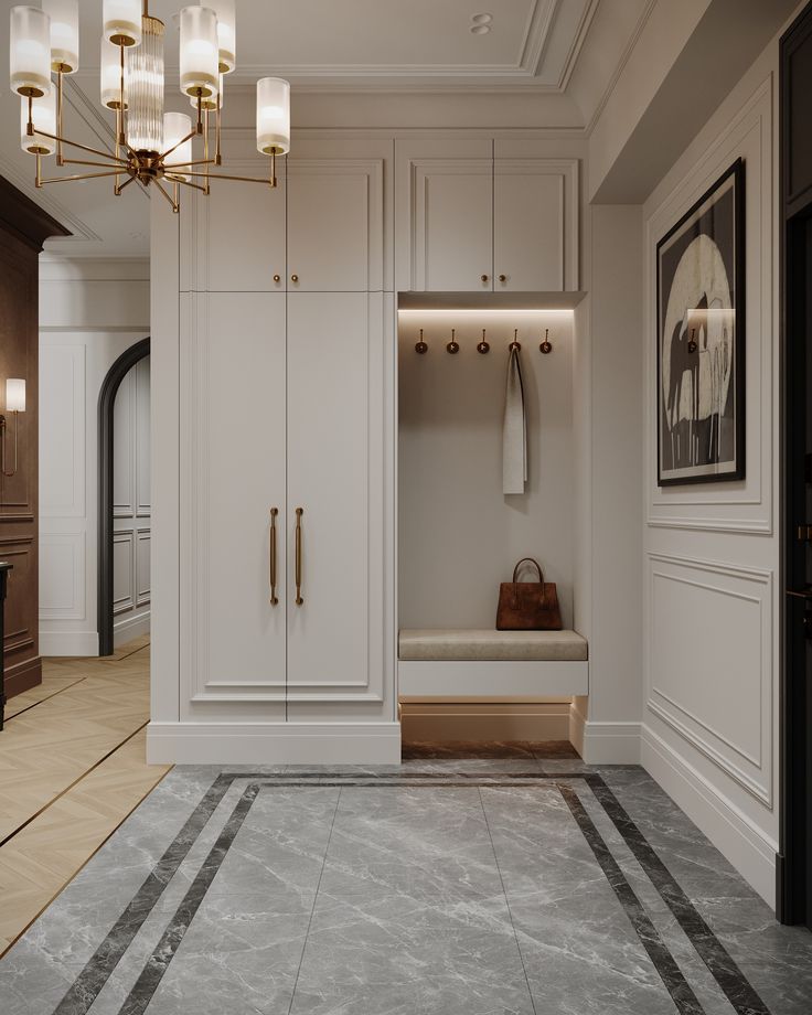 Dəhliz dolabı neoklassik